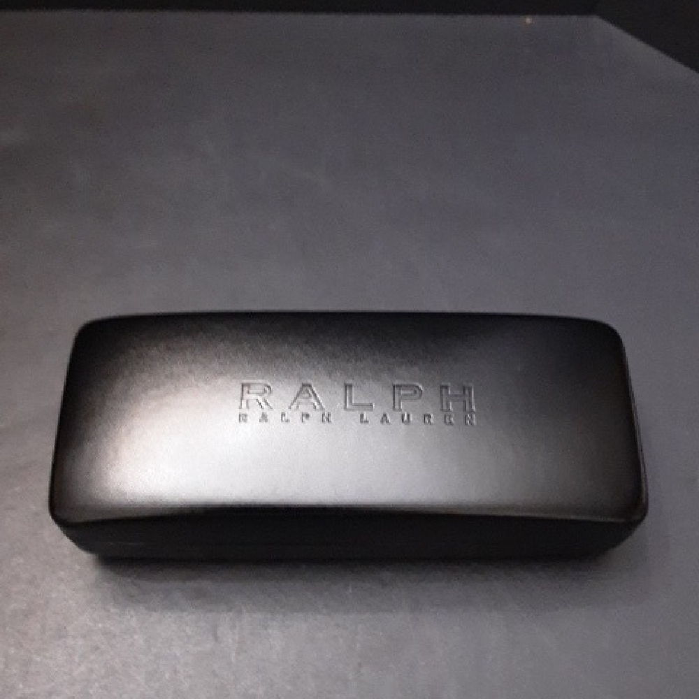 Ralph Lauren Women's Rectangular Black Sunglasses Case.